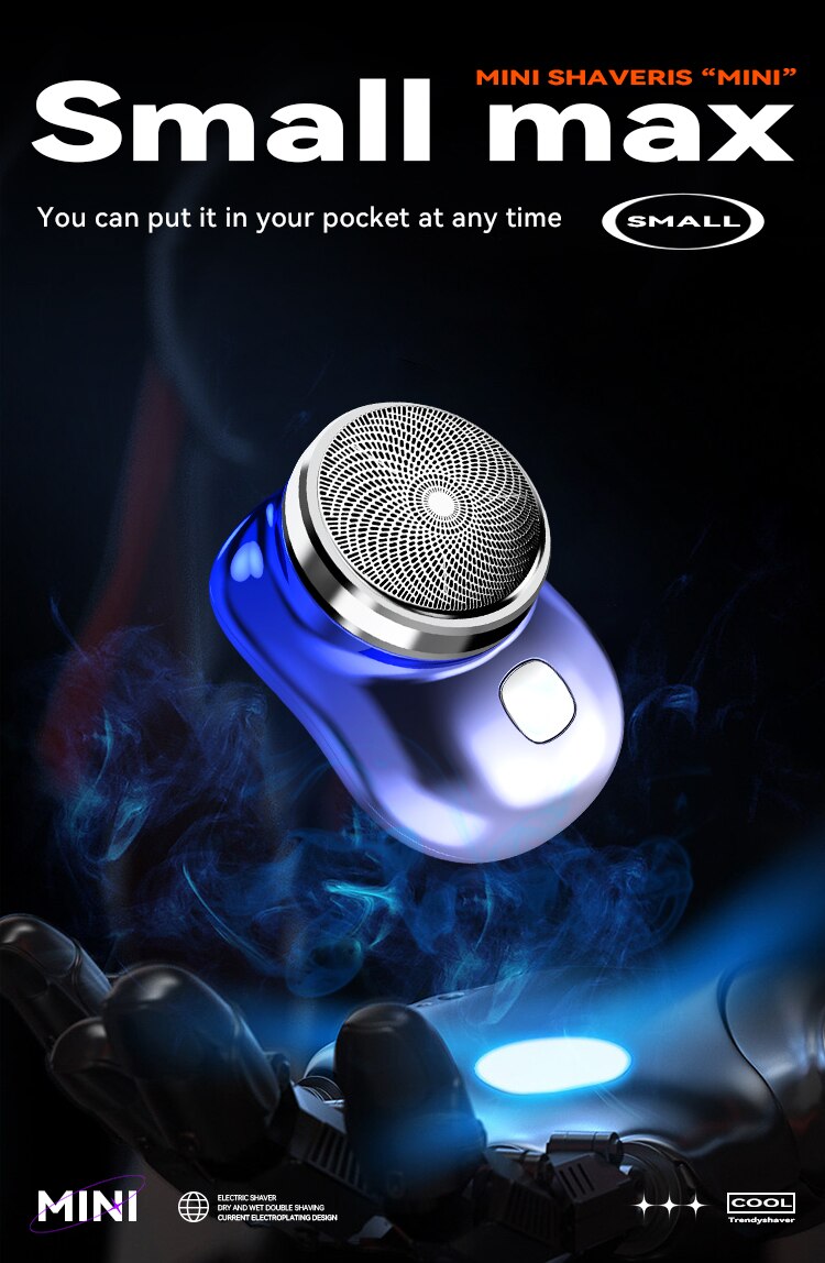 Get a Close Shave with the New Mini Shaver.