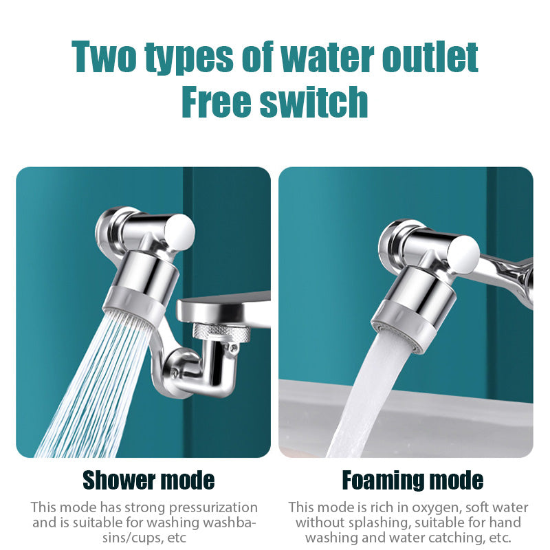 Upgrade Your Kitchen Sink with This Rotatable Water Bubbler
