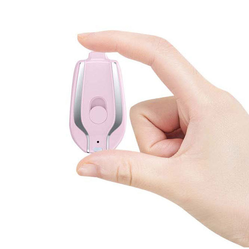 Portable Charger Keychain Power Pod 2 in 1 Fast Charging Key Chain