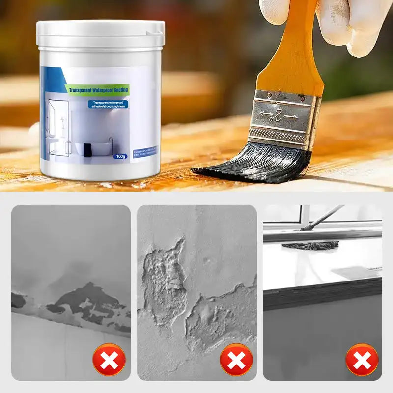Transparent Waterproof Sealant for Leak-Proof Repairs – Your Ultimate Solution for Toilet, Roof, and More! (BUY TWO GET FREE DELIVERY)