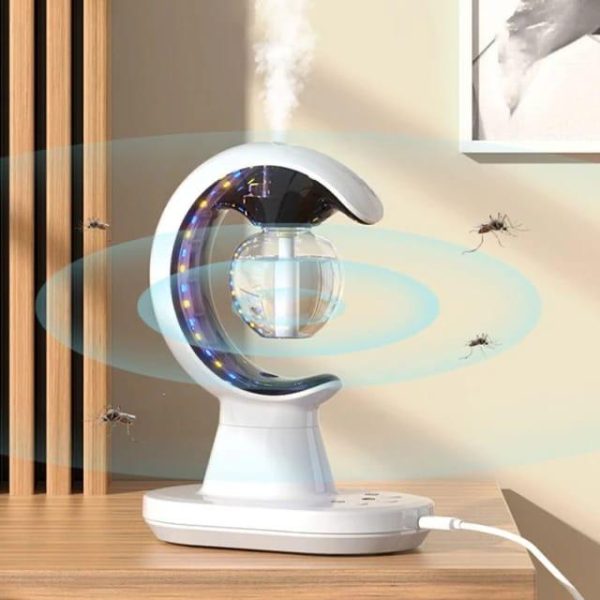 3-in-1 Smart Humidification Mosquito Repellent Lamp | Electric Mosquito Killer with Self-Drainage and Night Light for Home