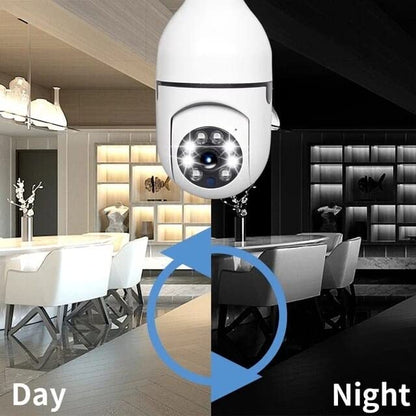 Robo Bulb Camera – Motion Detection Alert, Two Way Easy Communication