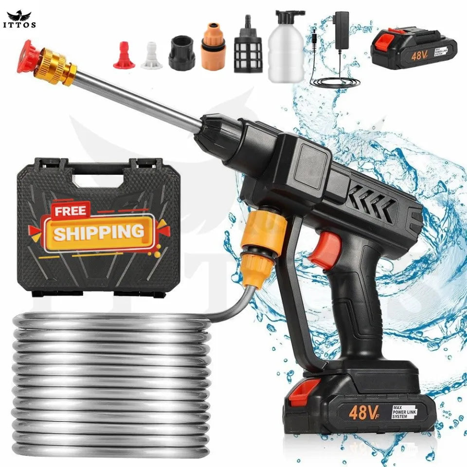 Portable High-Pressure Washer Gun (Imported)