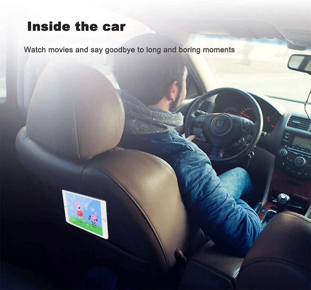 Universal Mobile Holder & Tablet Stand – Your On-the-Go Dashboard Mount with Traceless Magic Sticker Technology!