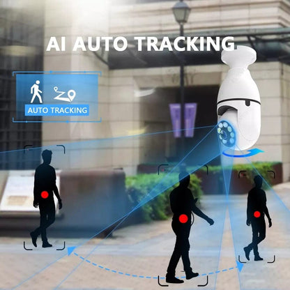 Robo Bulb Camera – Motion Detection Alert, Two Way Easy Communication