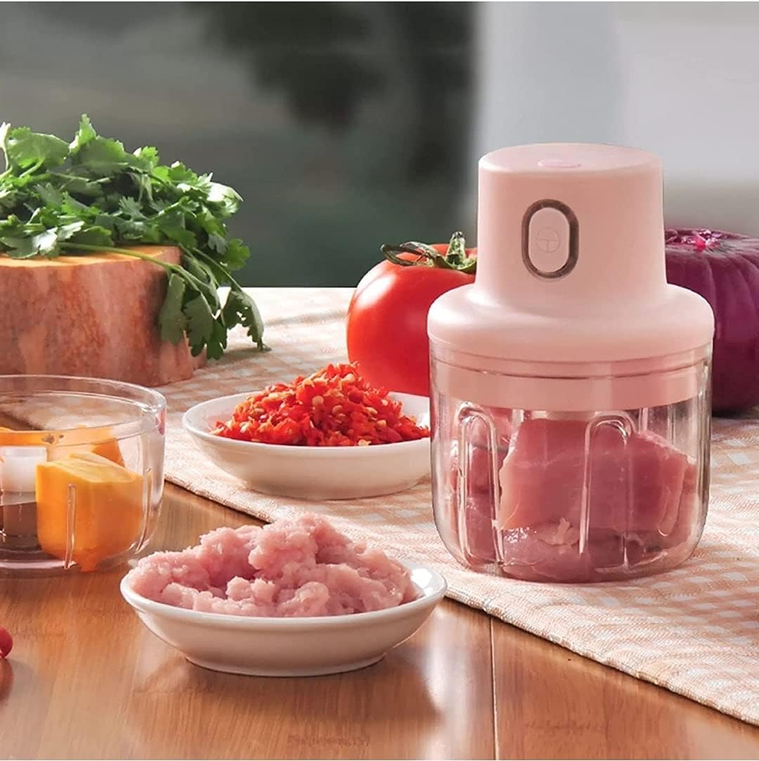 Rechargeable Electric Bowl Food Chopper