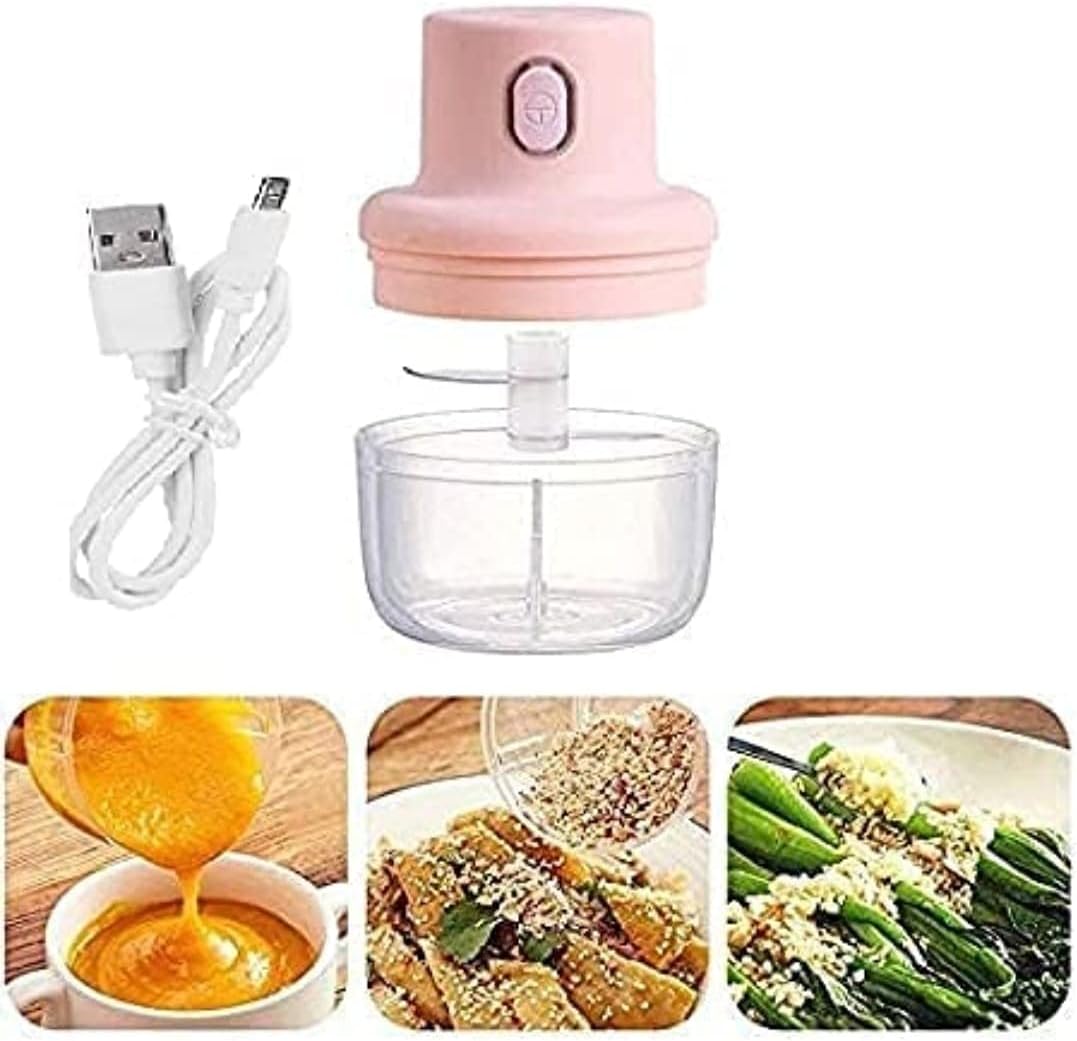 Rechargeable Electric Bowl Food Chopper