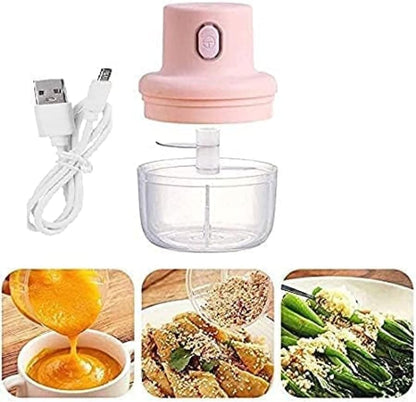 Rechargeable Electric Bowl Food Chopper
