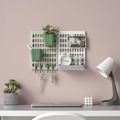 Multi-layer Kitchen Rack – Floor & Wall Hanging Storage Organizer with Free Punching Installation