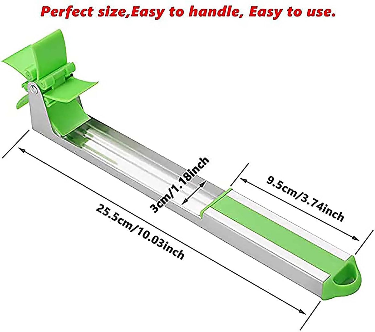 "Windmill-Shaped Watermelon Cutter: Plastic Slicer for Effortless Watermelon Cutting and Power Saving"