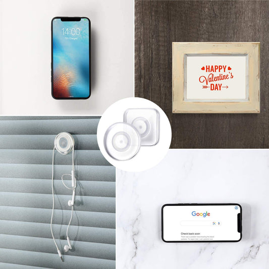 Universal Mobile Holder & Tablet Stand – Your On-the-Go Dashboard Mount with Traceless Magic Sticker Technology!