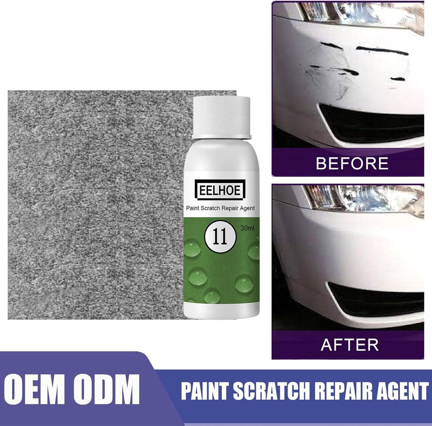HGKJ-11 Car Liquid Scratch Repair & Polishing Agent | 50ml Paint Scratch Remover & Auto Paint Care