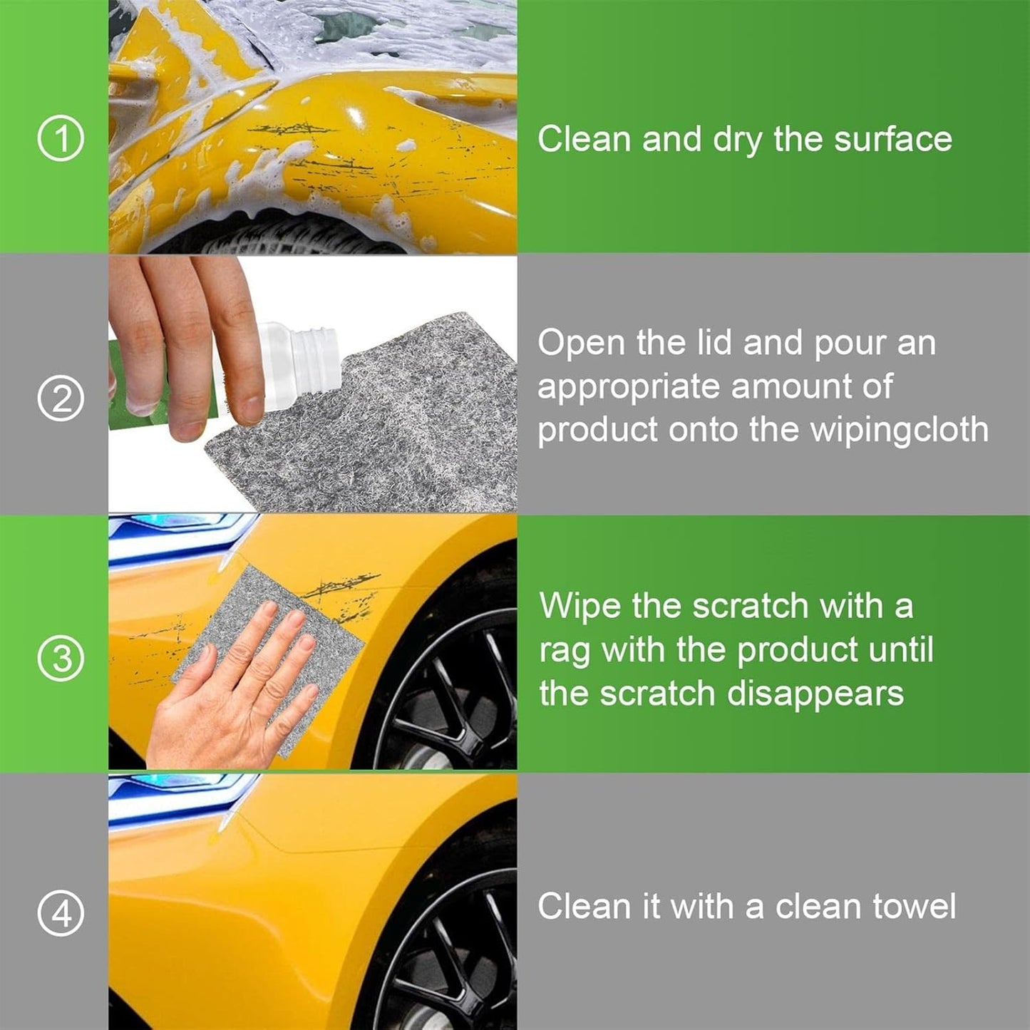 HGKJ-11 Car Liquid Scratch Repair & Polishing Agent | 50ml Paint Scratch Remover & Auto Paint Care