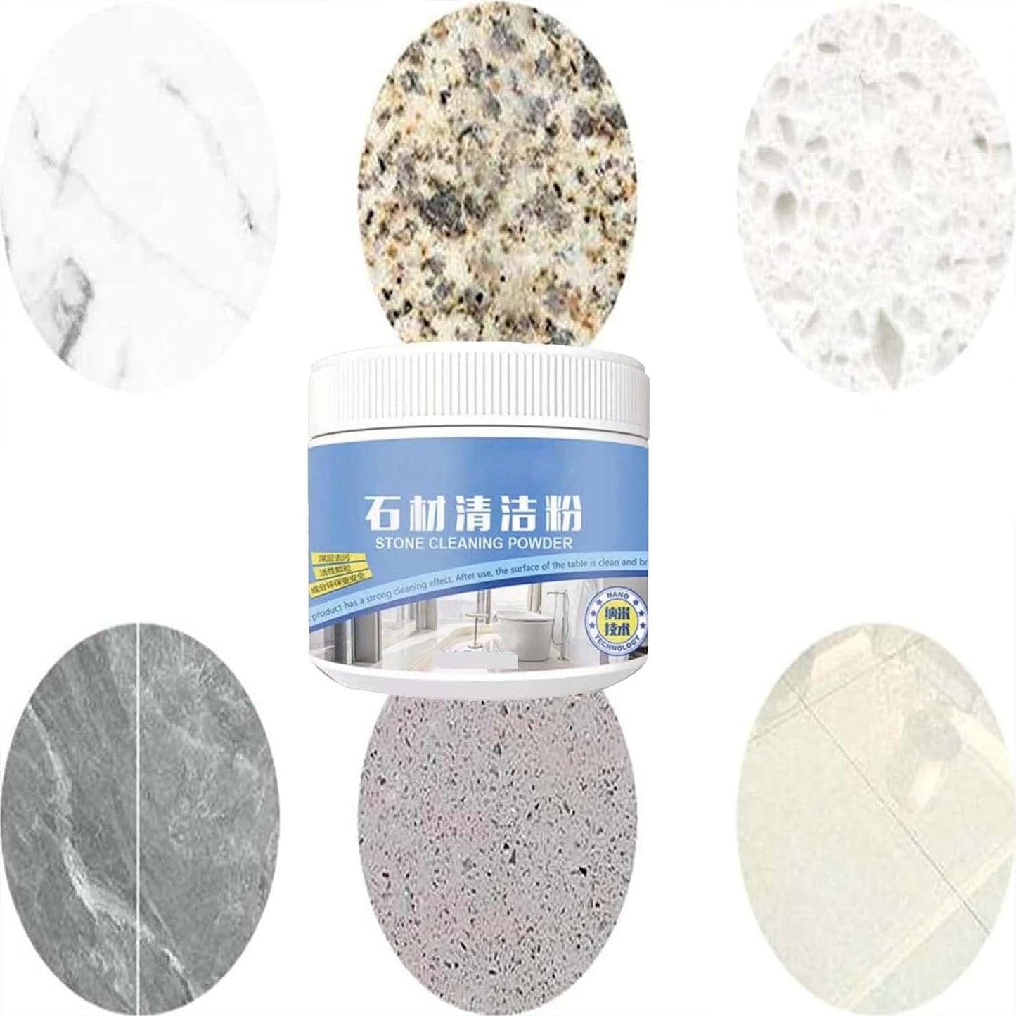 Kitchen Stove Oil Stain Cleaner Deep Cleansing Grease Cleaner Powerful Cleaning Agent Household Rust Remover
