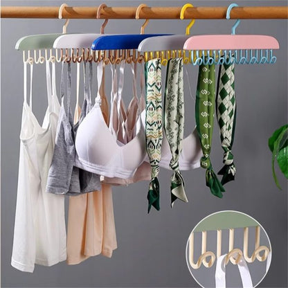 8 Hooks Multi-Purpose Adhesive Hanger – Space-Saving Organizer for Kitchen, Bathroom & Cabinets