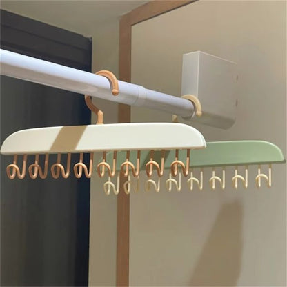 8 Hooks Multi-Purpose Adhesive Hanger – Space-Saving Organizer for Kitchen, Bathroom & Cabinets