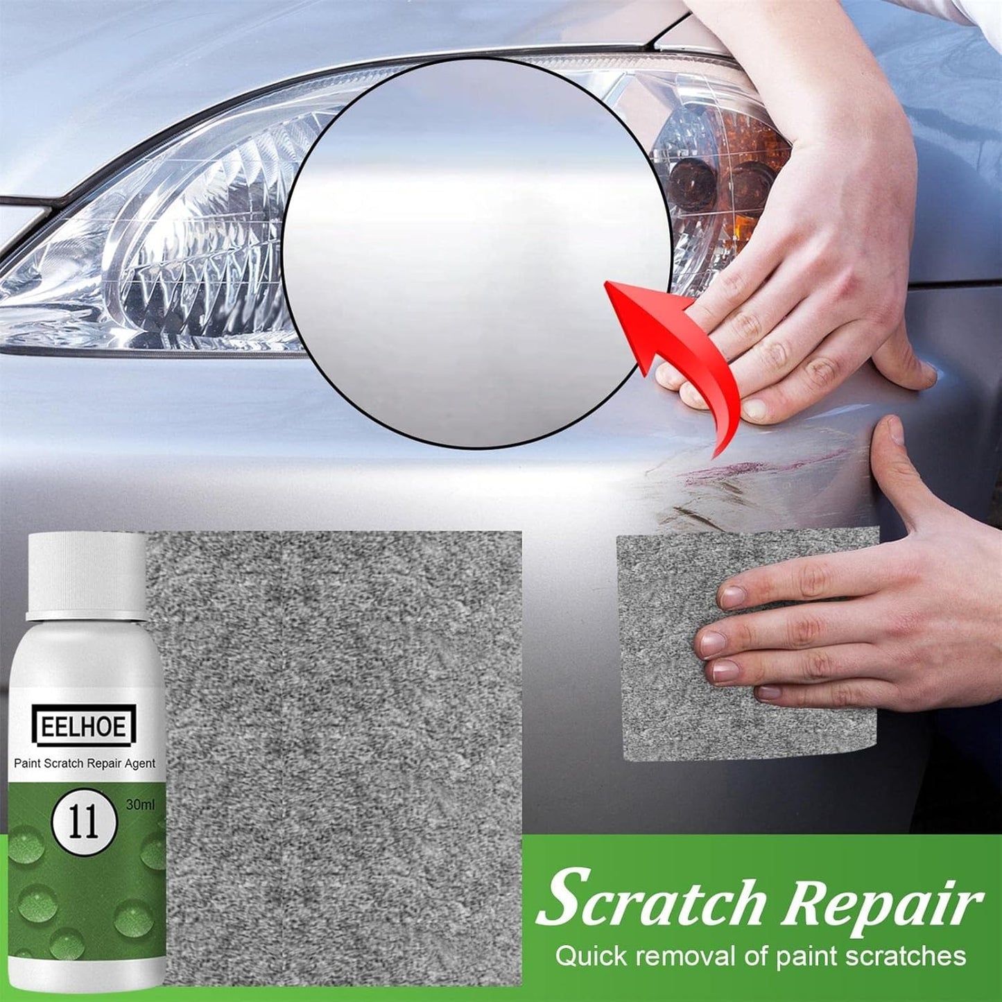 HGKJ-11 Car Liquid Scratch Repair & Polishing Agent | 50ml Paint Scratch Remover & Auto Paint Care