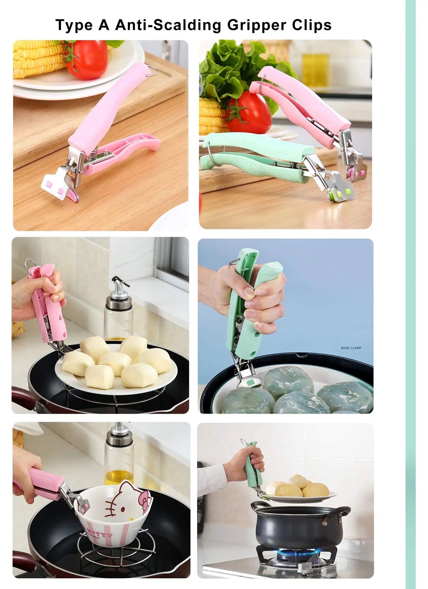 Hot Bowl Holder Clip: Safely Handle Hot Dishes with Confidence
