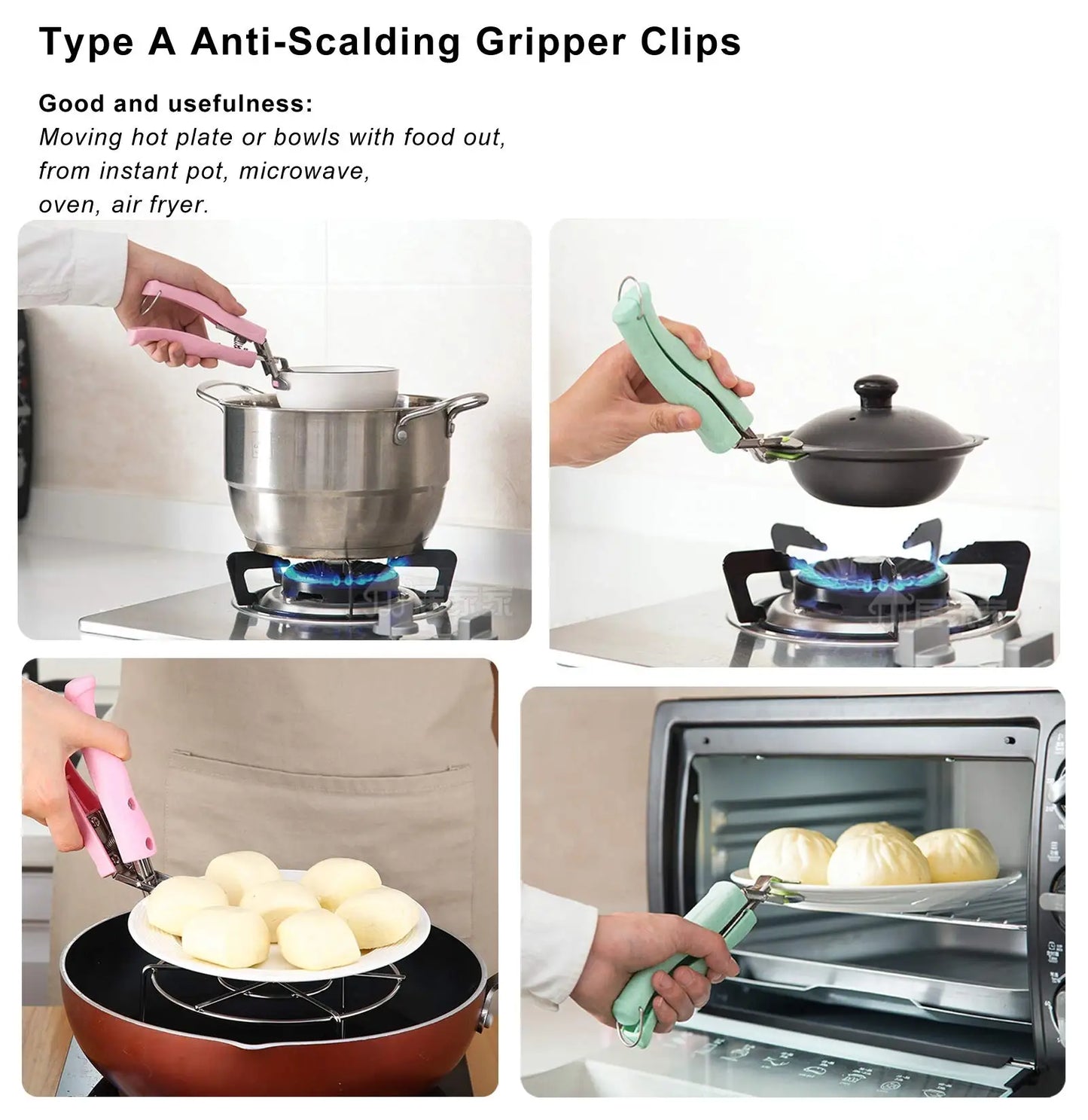 Hot Bowl Holder Clip: Safely Handle Hot Dishes with Confidence
