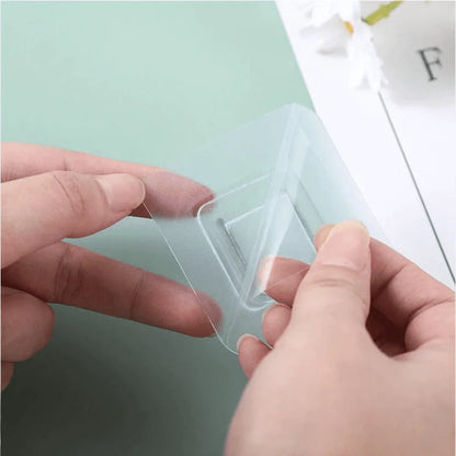 Double-Sided Adhesive Wall Hooks | Strong Suction Cup Hangers for Kitchen & Bathroom Storage