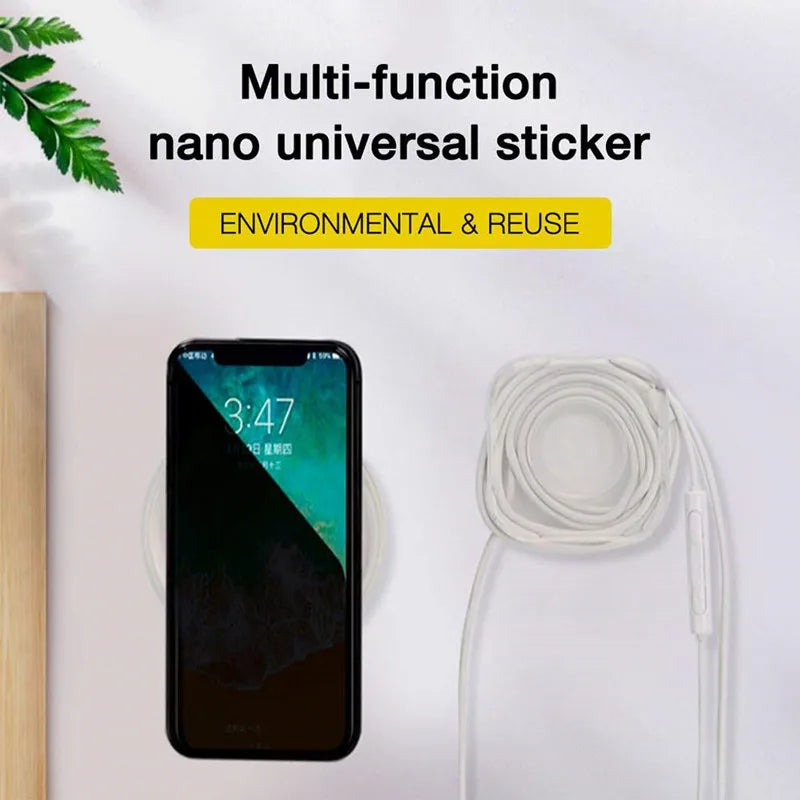 Universal Mobile Holder & Tablet Stand – Your On-the-Go Dashboard Mount with Traceless Magic Sticker Technology!