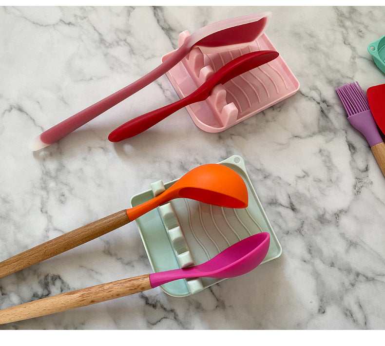 Organize Your Kitchen with Rack Sponge Rest for Tableware.