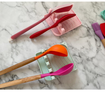 Organize Your Kitchen with Rack Sponge Rest for Tableware.
