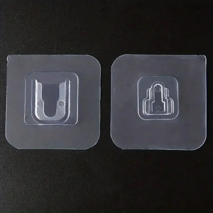 Double-Sided Adhesive Wall Hooks | Strong Suction Cup Hangers for Kitchen & Bathroom Storage