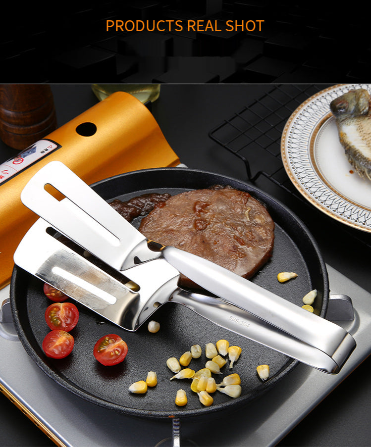 Get Your Kitchen Clean in No Time with 3-in-1 Cooking Tongs.