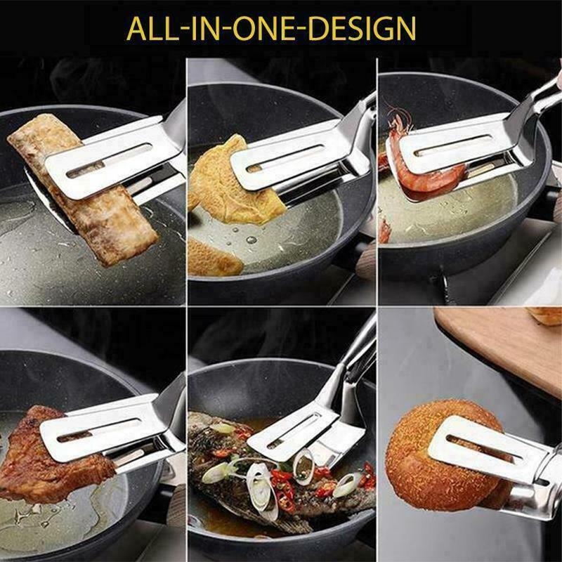 Get Your Kitchen Clean in No Time with 3-in-1 Cooking Tongs.