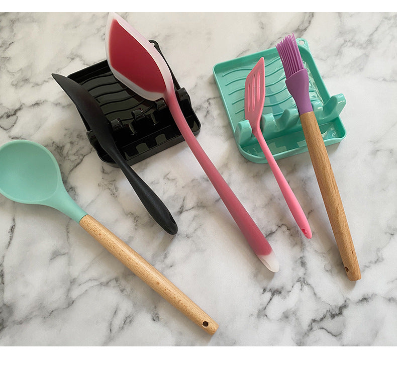 Organize Your Kitchen with Rack Sponge Rest for Tableware.