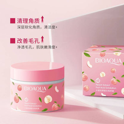 Bioaqua Peach Extract Fruit Acid Exfoliating Face Gel Cream – Unveil Your Naturally Glowing Skin!"