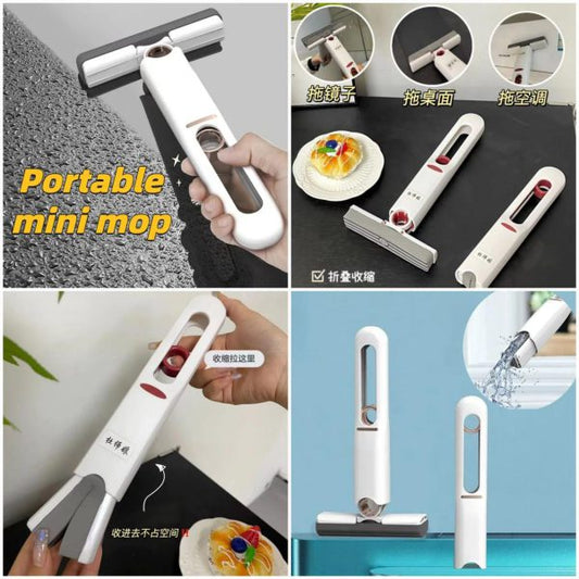Keep Your Home Clean with New Portable Mini Squeeze Mop.