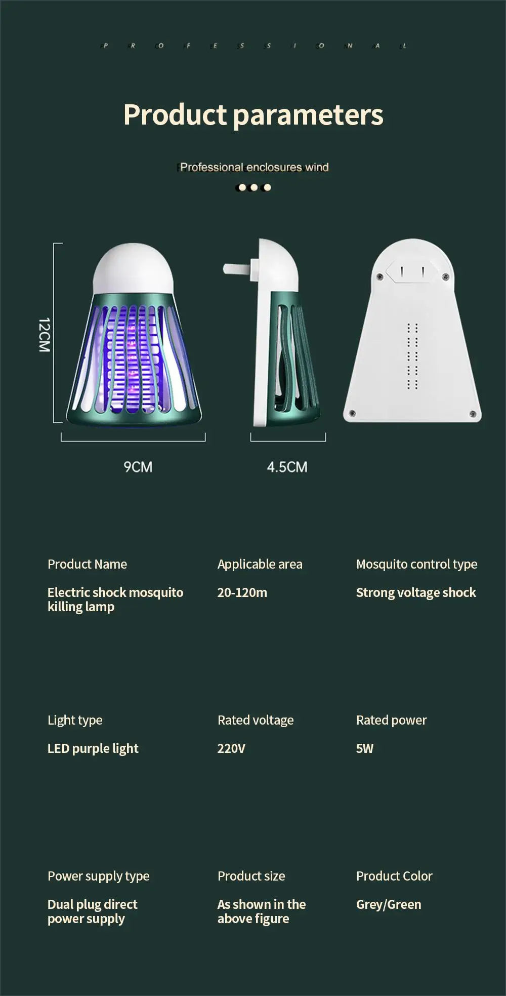 Creative Badminton Shape Mosquito Killer: Silent, Radiation-Free, Nightlight Flybug Zapper Trap for Peaceful Nights!