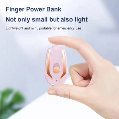 Portable Charger Keychain Power Pod 2 in 1 Fast Charging Key Chain