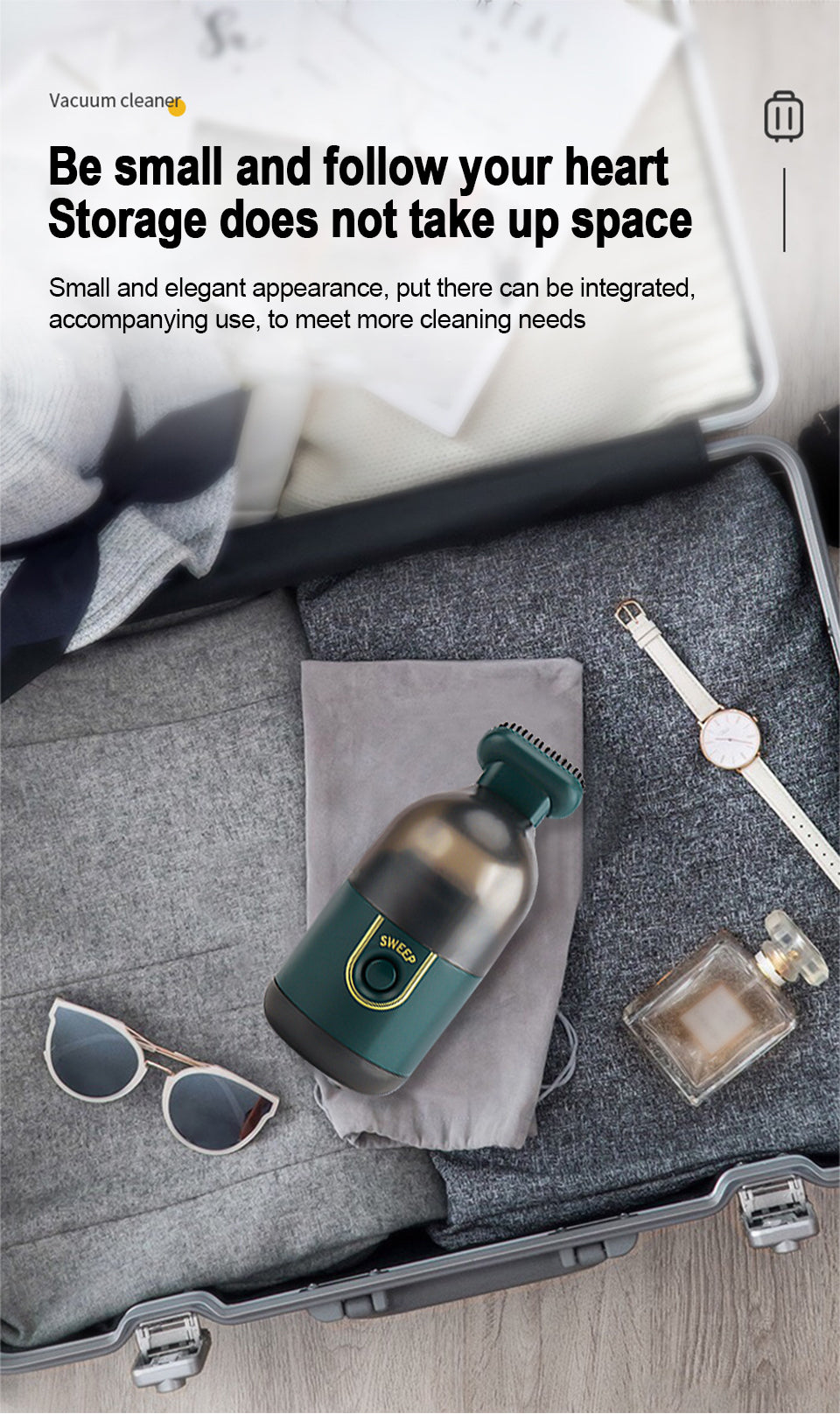 Cleaning Made Easy: Discover the Magic of Our Wireless Mini Vacuum Cleaner
