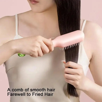 Self-Cleaning Anti-Static Telescopic Massage Comb – Hair & Scalp Care for Women, Anti-Frizz Hairdressing Tool