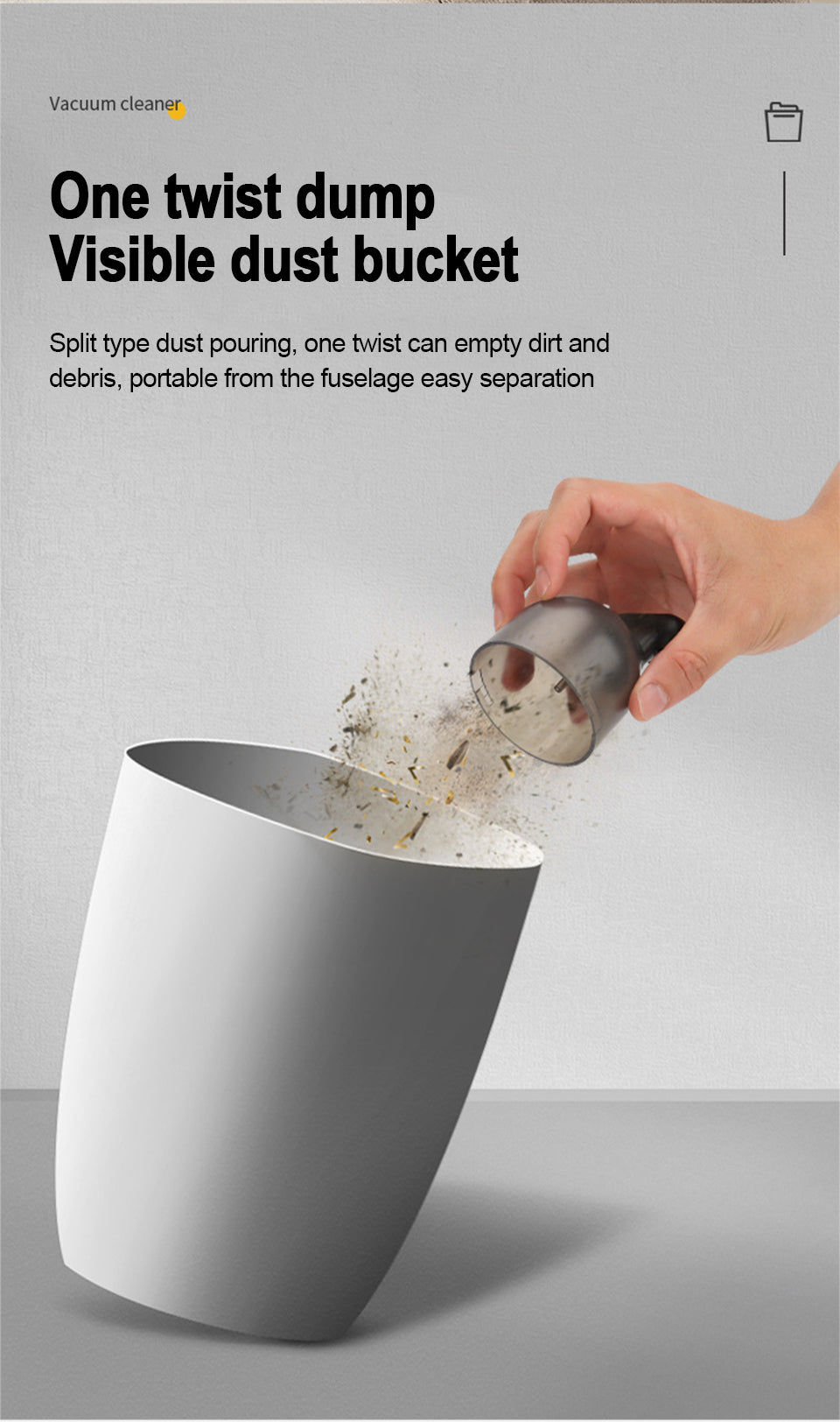 Cleaning Made Easy: Discover the Magic of Our Wireless Mini Vacuum Cleaner