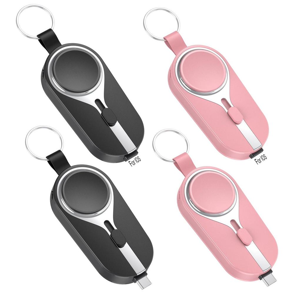 Portable Charger Keychain Power Pod 2 in 1 Fast Charging Key Chain