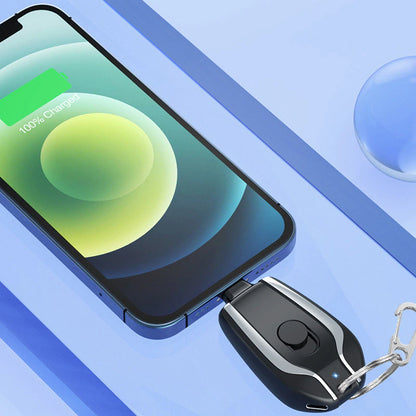 Portable Charger Keychain Power Pod 2 in 1 Fast Charging Key Chain
