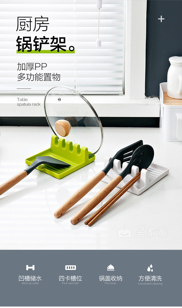 Organize Your Kitchen with Rack Sponge Rest for Tableware.