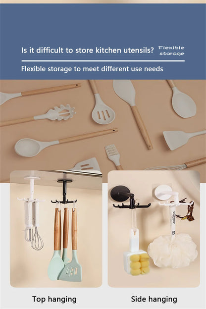 Kitchen Tools Spoon Holder Stand 360 Degrees