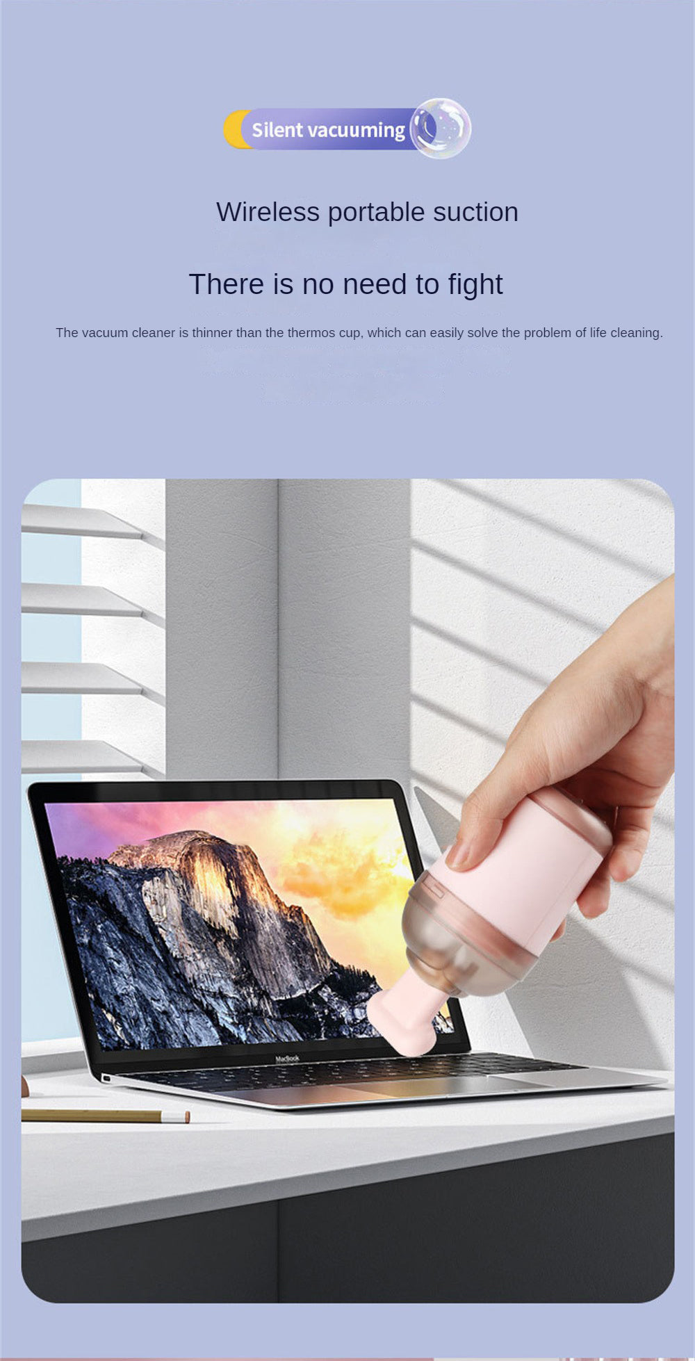 Cleaning Made Easy: Discover the Magic of Our Wireless Mini Vacuum Cleaner