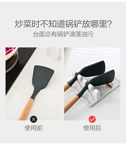 Organize Your Kitchen with Rack Sponge Rest for Tableware.