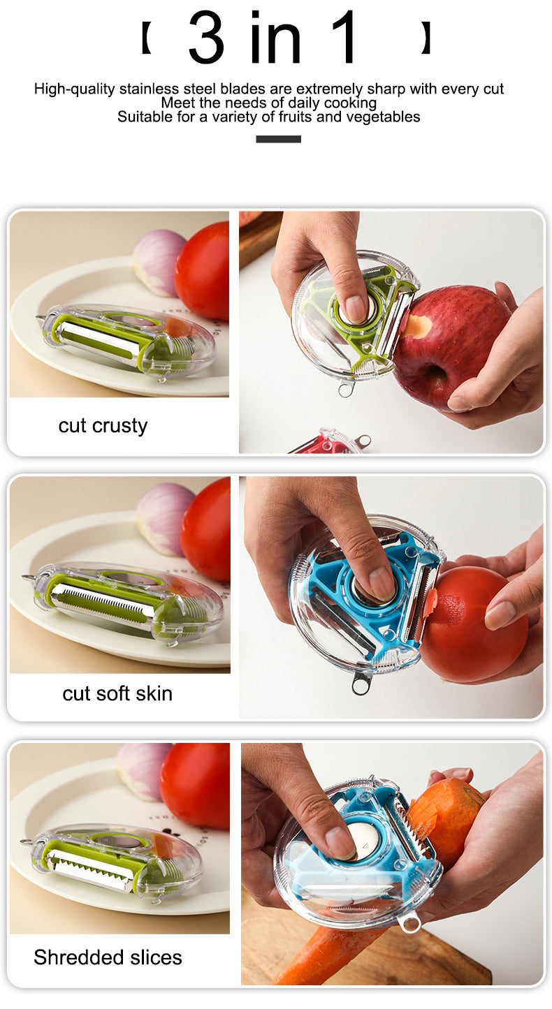 Vegetable Peeler Stainless Steel Blade