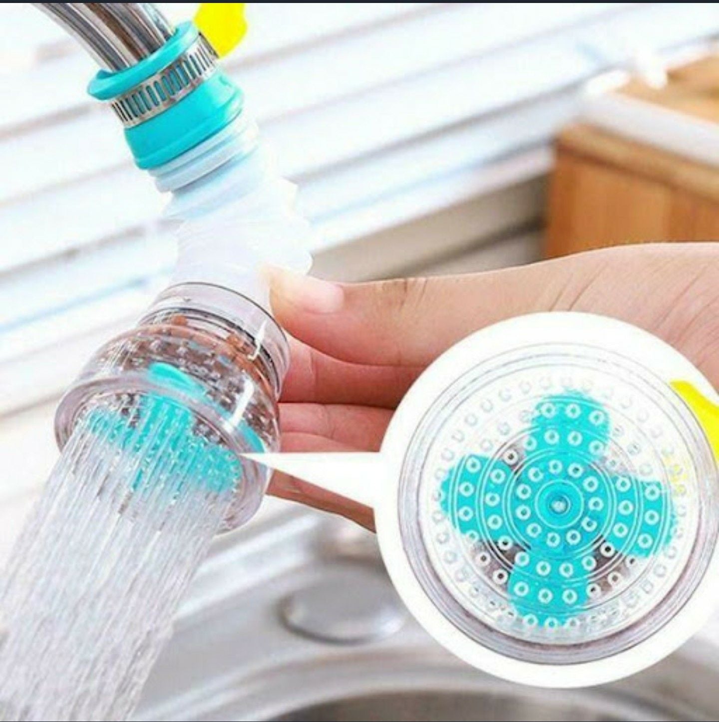 Fan Faucet With Clip (Pack 3)