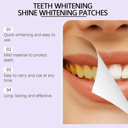 7 PCS Teeth Whitening Strips – Teeth Bleaching Stickers for Removing Yellow Stains