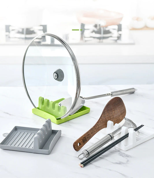 Organize Your Kitchen with Rack Sponge Rest for Tableware.