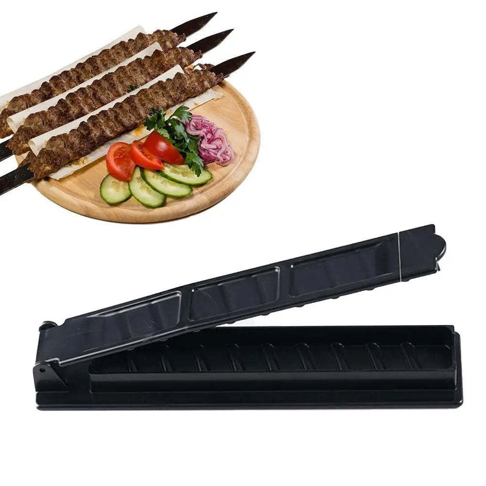 Single Row Kebab Maker BBQ Meat Skewer Machine - Perfect for Bari Eid!