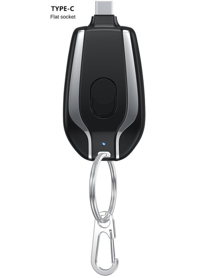 Portable Charger Keychain Power Pod 2 in 1 Fast Charging Key Chain